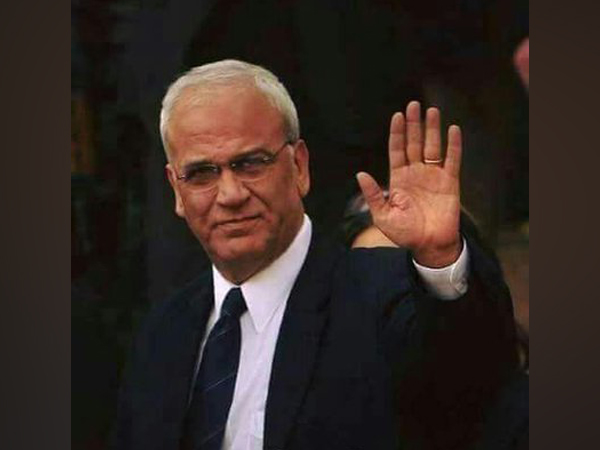 Saeb Erekat, the veteran Palestinian peace negotiator