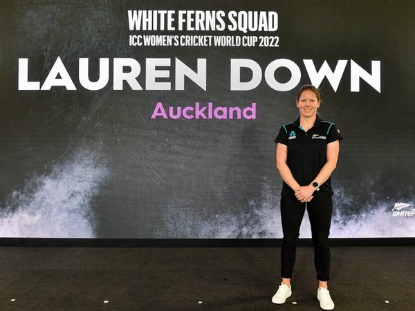 New Zealand batter Lauren Down (Photo/ White Ferns Twitter)