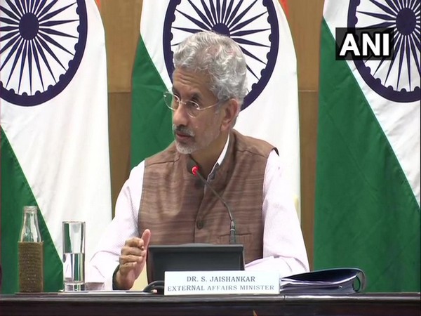 External Affairs Minister S Jaishankar briefing on the 100-day achievements of his ministry