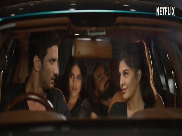 Sushant Singh Rajput and Jacqueline Fernandez in the trailer