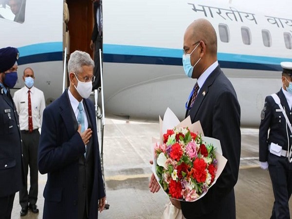 Jaishankar arrives in Dushanbe  (Photo Credit: Twitter/ S Jaishankar)