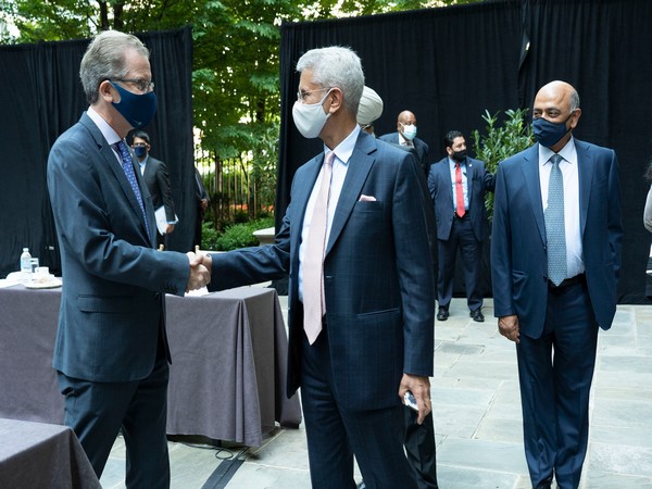 External Affairs Minister (EAM) S Jaishankar on Thursday met held a meeting with Global Task Force members, US Chamber & Council leadership.
