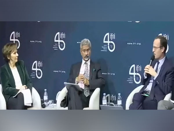 EAM S Jaishankar speaking at the French Institute of International Relations on 'How India sees France'.