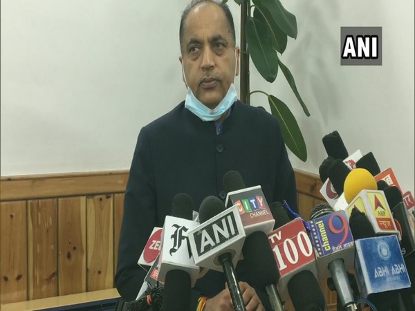 Himachal Pradesh Chief Minister Jai Ram Thakur (Photo/ANI)