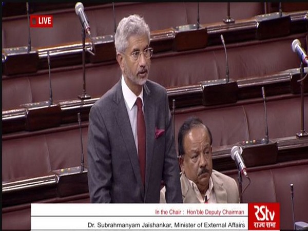 External Affairs Minister S Jaishankar speaking in Rajya Sabha 
