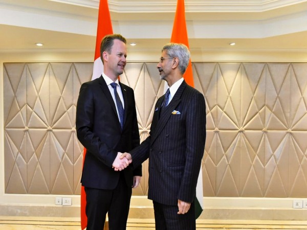 S Jaishankar met Denmark Foreign Minister Peter Szijjarto on Raisina Dialogue sidelines in New Delhi on Thursday
