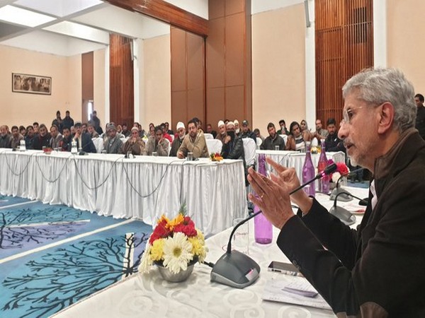 External Affairs Minister S Jaishankar in Srinagar on Monday
