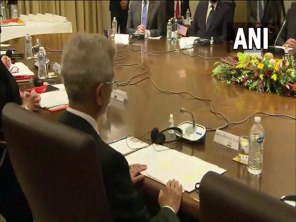 External Affairs Minister (EAM) S Jaishankar at the 4th Quad Foreign Ministers' Meeting.