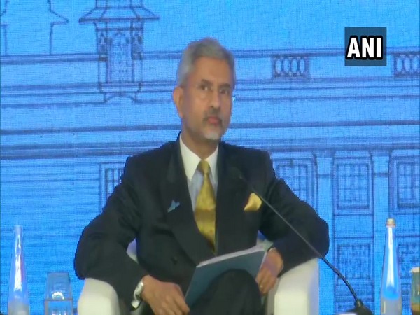 External Affairs Minister S Jaishankar speaking at Raisina Dialogue in New Delhi on Wednesday.