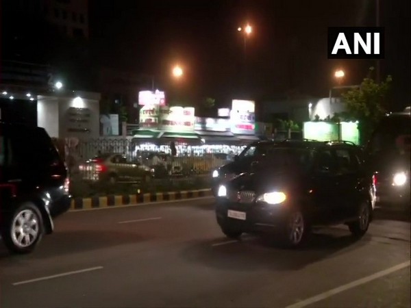 Prime Minister Narendra Modi arrives at AIIMS on Friday. Photo/ANI