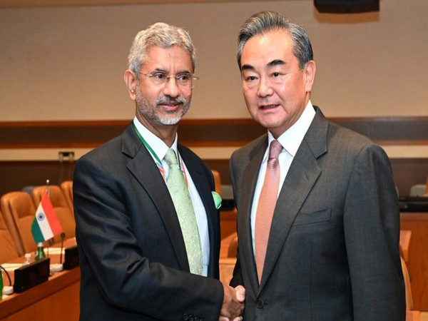 EAM S Jaishankar with Chinese Foreign Minister Wang Yi. (File Photo)