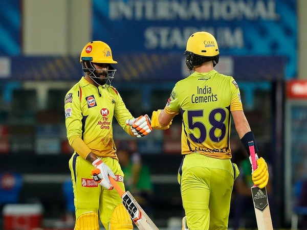 CSK's Ravindra Jadeja and Sam Curran (Photo: BCCI/ IPL)  