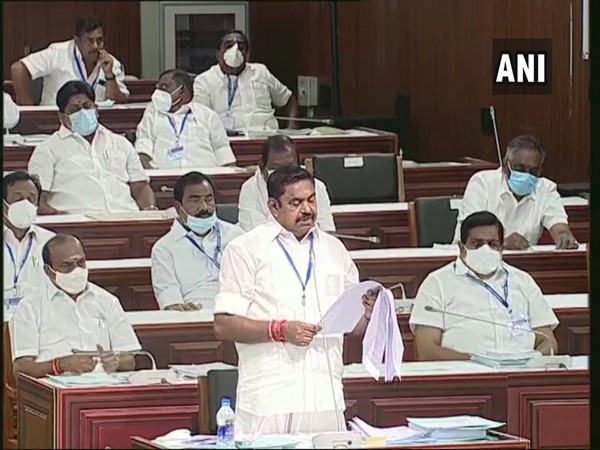 Chief Minister Edappadi K Palaniswami speaking in Tamil Nadu Assembly on Friday.