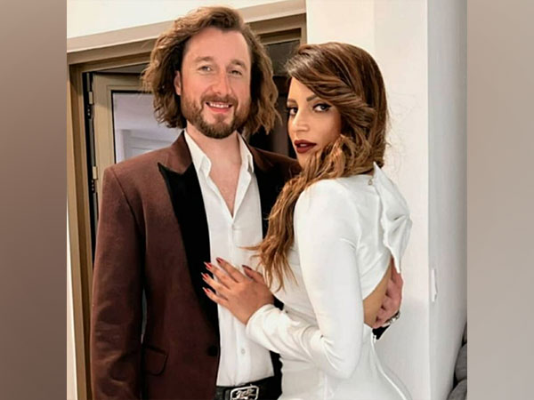Shama Sikander and her husband (Image source: Instagram)