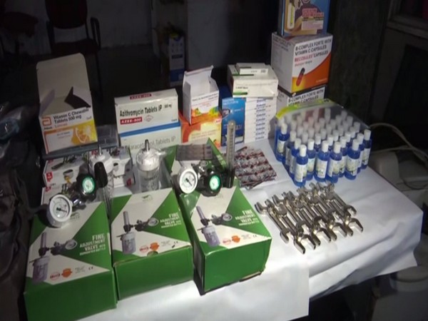 War Room established by Traders Federation Warehouse Nehru Market in Jammu. (Photo/ ANI)