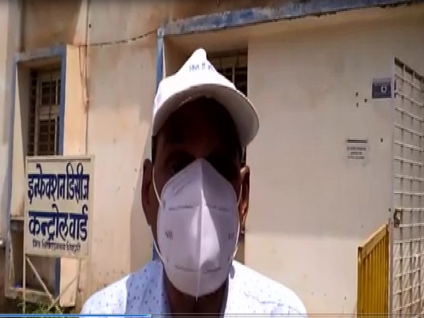 Chief Medical Health Officer Arjun Lal Sharma speaking to ANI. (Photo/ANI)