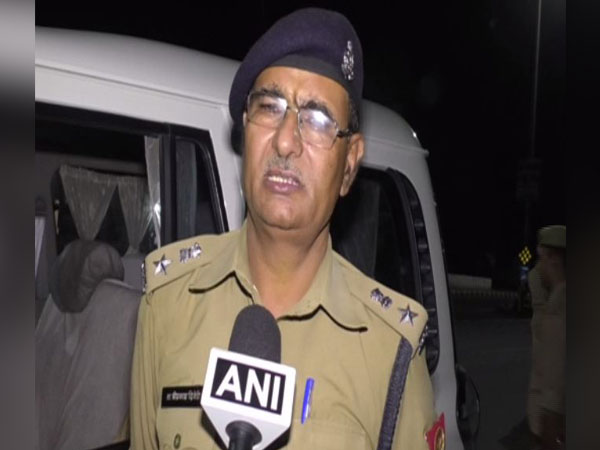 Sri Prakash Dwivedi, SP city, Jhansi talking to ANI in Jhansi on Sunday 