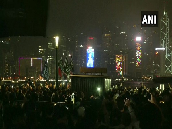Visuals of  New Year celebrations from Tokyo.