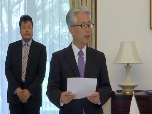 Japanese Ambassador to India Satoshi Suzuki in New Delhi on Monday. Photo/ANI