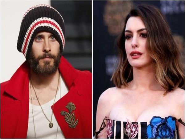 Actors Jared Leto and Anne Hathaway