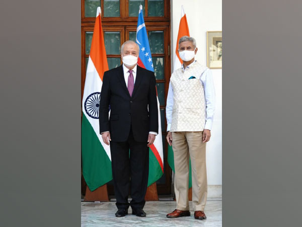 External Affairs Minister S Jaishankar met Foreign Minister of Uzbekistan, Abdulaziz Kamilov on Thursday.