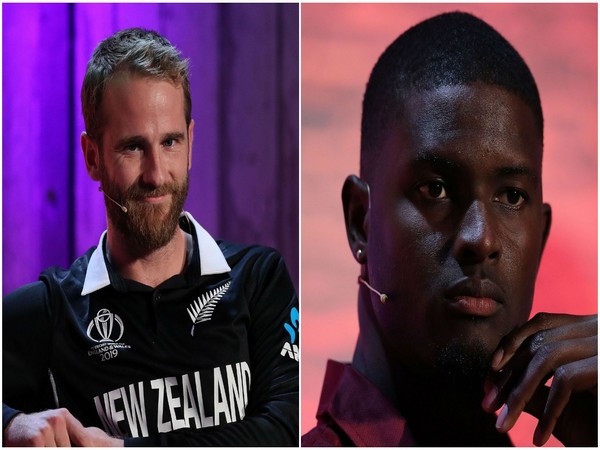 New Zealand captain Kane Williamson and West Indies captain Jason Holder (Photo/ICC)