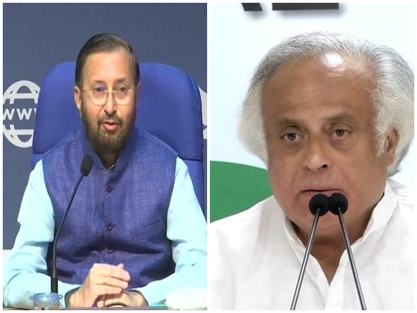 Union Environment Minister Prakash Javadekar and Congress MP Jairam Ramesh