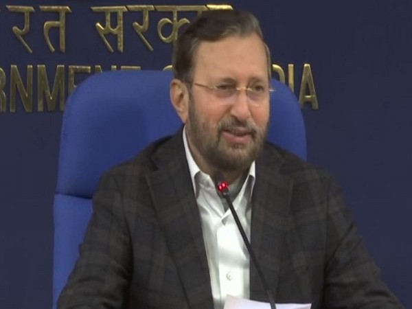 Union Minister Prakash Javadekar briefing media about Cabinet decisions in New Delhi on Wednesday