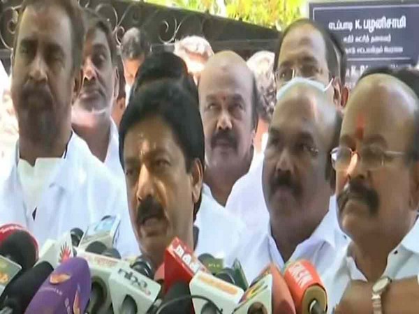 AIADMK leader CV Shanmugam (Photo/ANI)