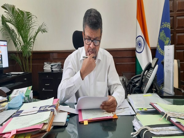 Chairperson of Central Board of Direct Taxes, JB Mohapatra (Photo/ANI)