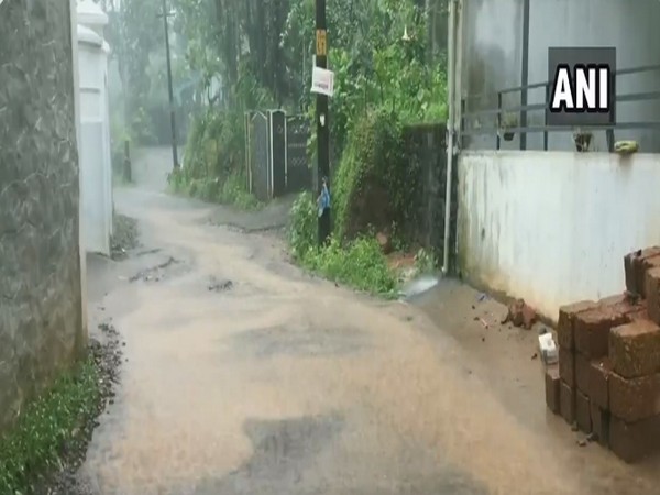Kozhikode in Kerala continues to receive heavy rainfall, where IMD had issued Red Alert for today (Photo/ANI)