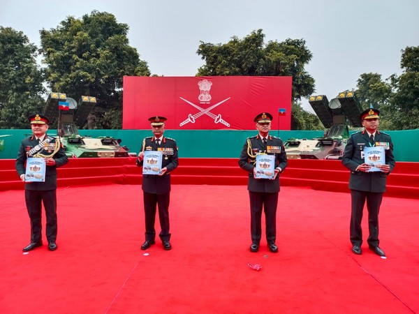 Indian Army unveils journal titled 'Blue Helmet Odyssey' (Photo/Twitter/Image source: Indian Army)
