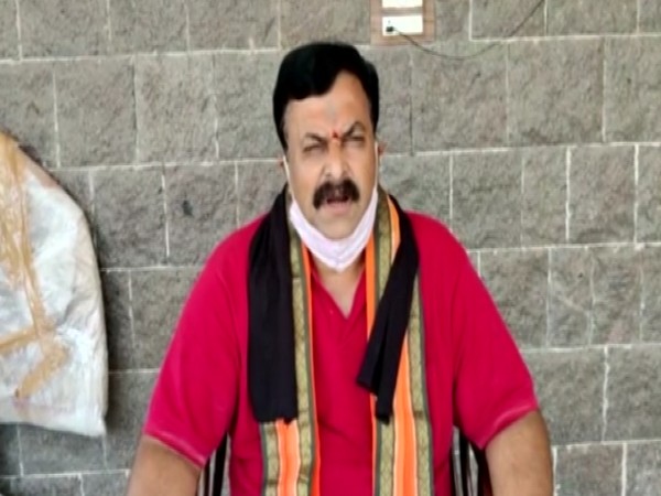 Telangana BJP leader Dr Pongulati Sudhakar Reddy  (ANI).