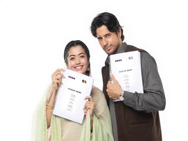 Sidharth Malhotra and Rashmika Mandanna (Image Source: Twitter)