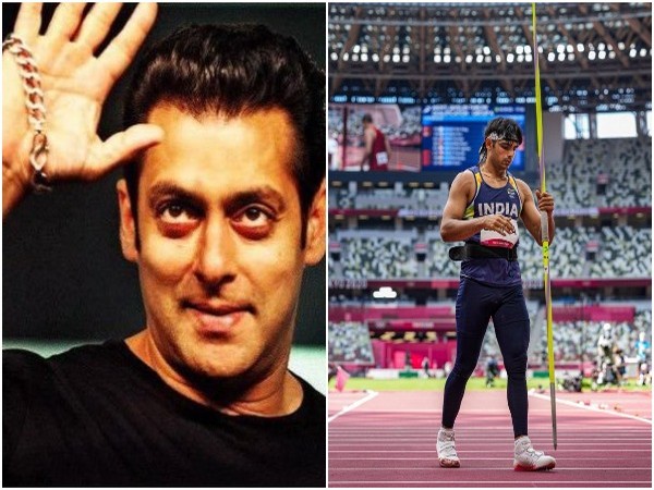 Salman Khan, Neeraj Chopra (Image source: Twitter)