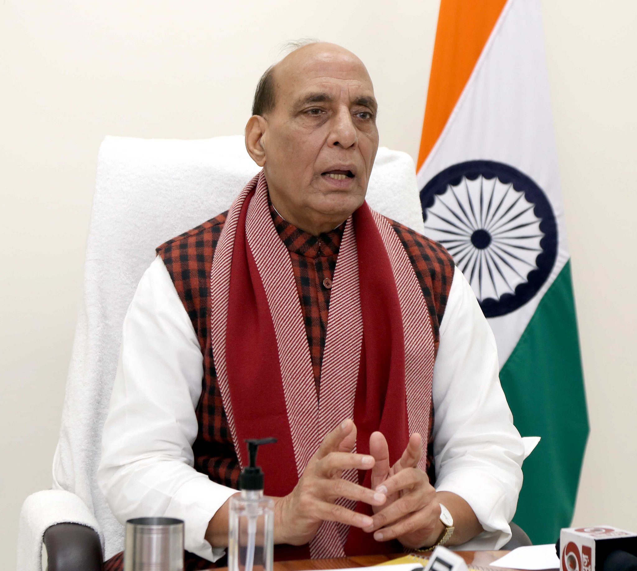Defence Minister Rajnath Singh (File photo/ANI)
