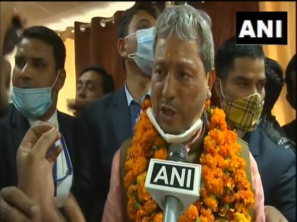 Uttarakhand Chief Minister Tirath Singh Rawat (file pic/ANI).