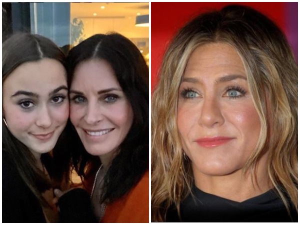 Jennifer Aniston, Courtney Cox and Coco (Image Courtesy: Instagram)