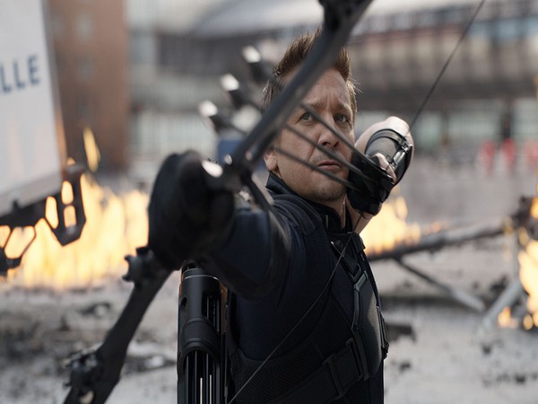 Jeremy Renner as 'Hawkeye'