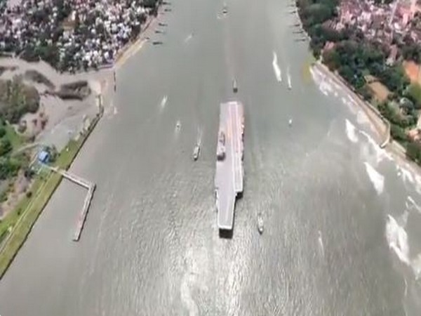 Indigenous Aircraft Carrier (IAC) 'Vikrant'.  (Photo/ANI)