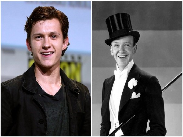 Tom Holland, Fred Astaire (Image source: Instagram)
