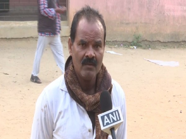 Arvind Tiwari speaking to ANI in Daltonganj,Jharkhand on Saturday. Photo/ANI