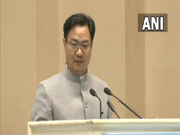 Union Minister for Law and Justice Kiren Rijiju (File photo/ANI)