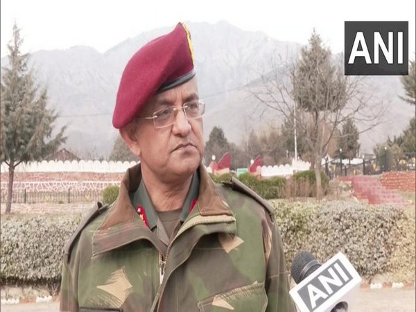 General Officer Commanding, Victor Force, Major General Prashant Srivastava (Photo/ANI)