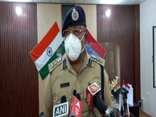 Senthil Avoodai Krishna Raj S, SSP, Haridwar, speaking to reporters on Thursday.