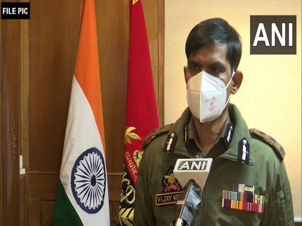 Kashmir Zone Inspector General of Police, Vijay Kumar (Photo/ANI)