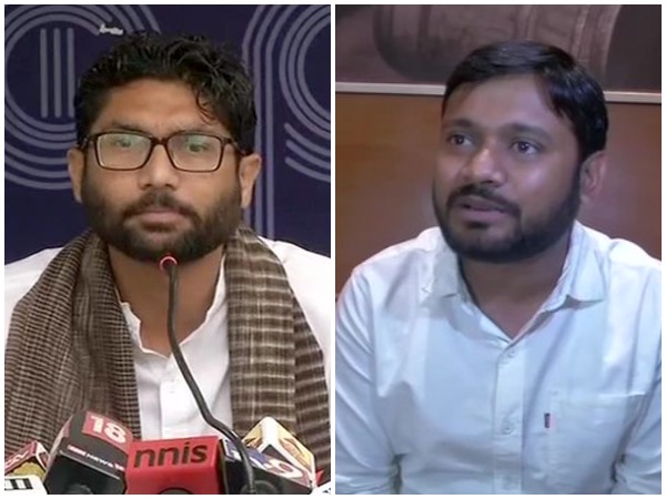 Jignesh Mewani and Kanhaiya Kumar (file photo)