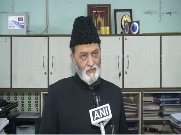 Zafaryab Jilani speaking to ANI in Lucknow on Thursday. Photo/ANI