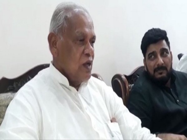 Hindustani Awam Morcha leader and former Bihar Chief Minister Jitan Manjhi speaking to ANI in Nawada on Saturday.