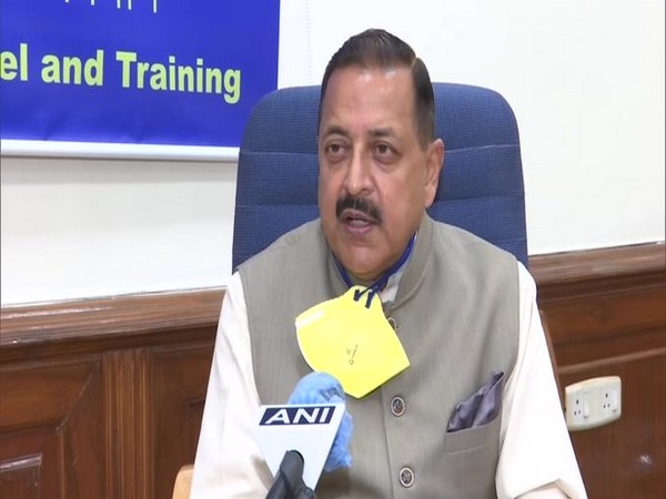 Union Minister Jitendra Singh speaking to ANI on Friday. 